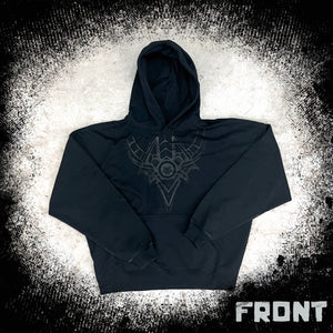 "BLACK SKULL" | Oversized Hoodie