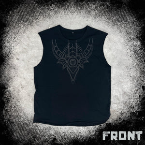 BLACK SKULL | Sleeveless Shirt Unisex