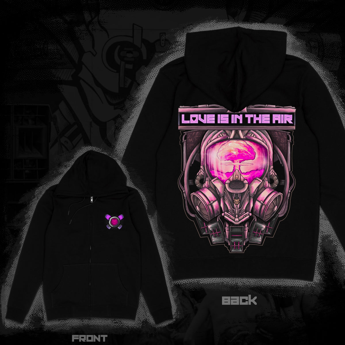 LOVE | ZIP Hoodie Unisex