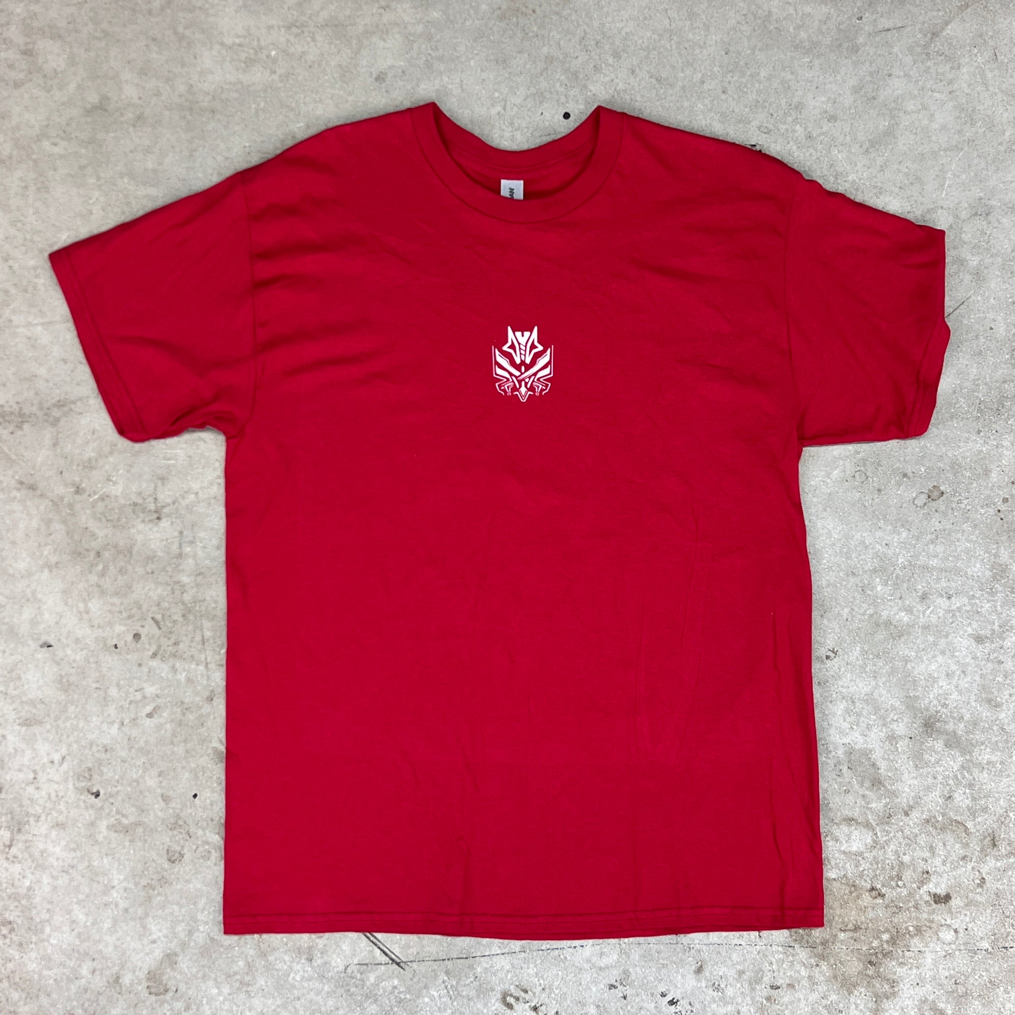 ANTI-PSYTRANCE | T-Shirt COLOURED RED Unisex