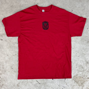 RAVE AGAINST | Unisex COLOURED RED T-Shirt