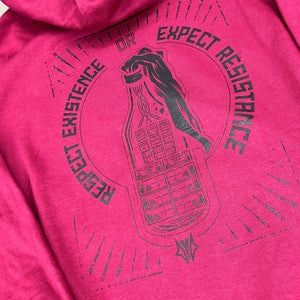 R.E.O.E.R | Hoodie COLOURED RED Unisex