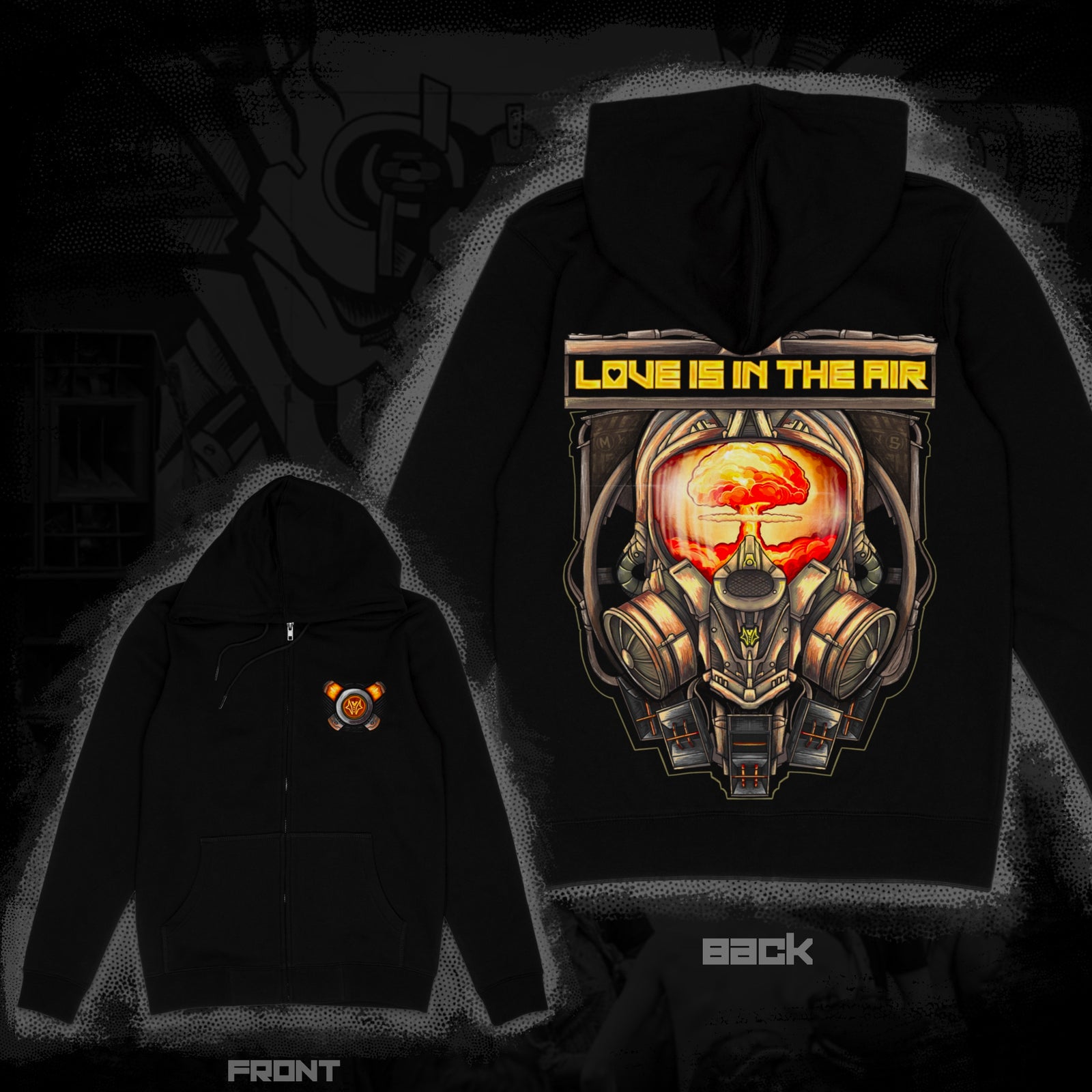 LOVE | ZIP Hoodie Unisex