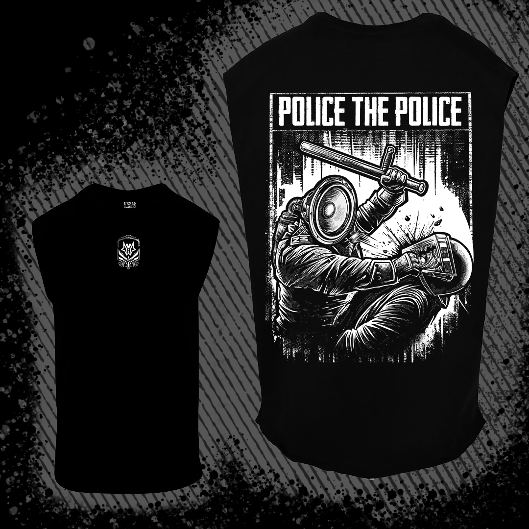 POLICE | UNISEX SLEEVELESS SHIRT