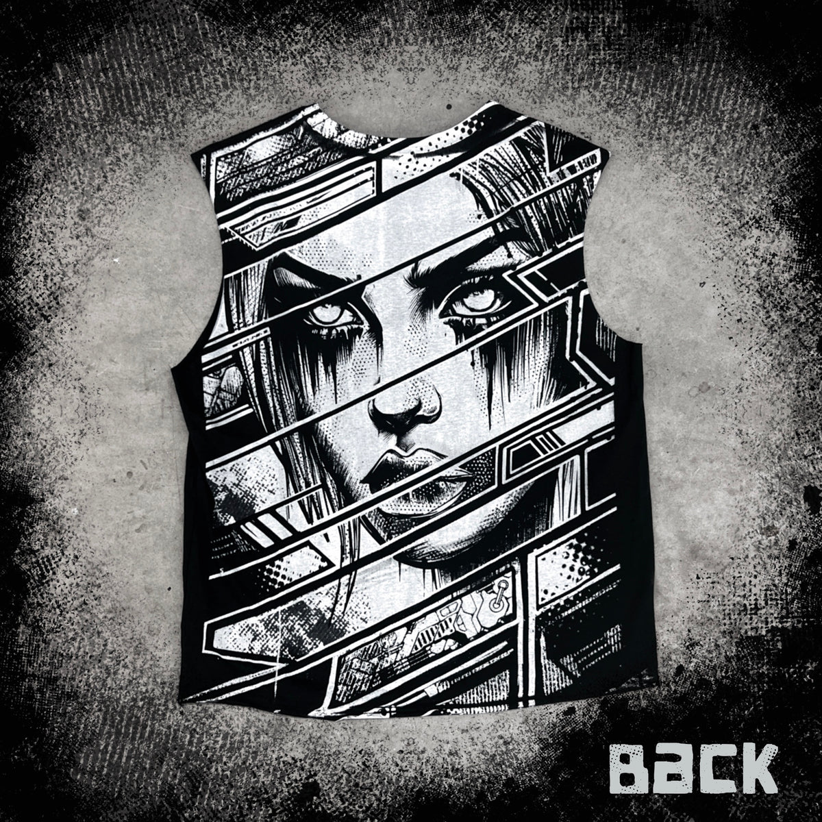 GLITCH | Sleeveless Shirt Unisex