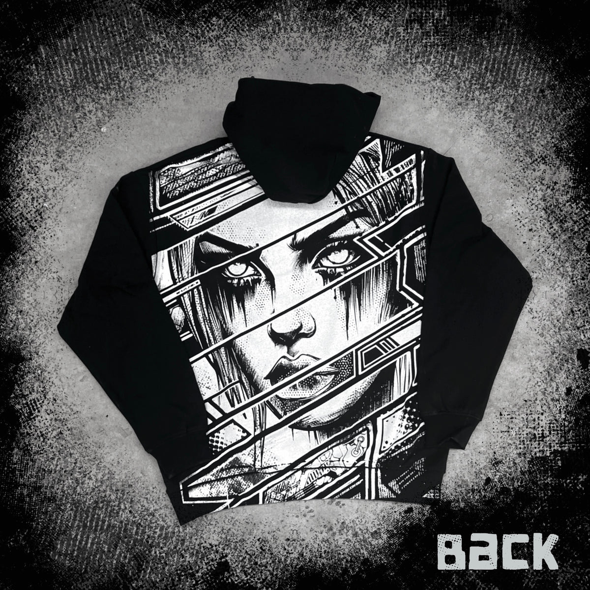 "GLITCH" | Oversized Hoodie