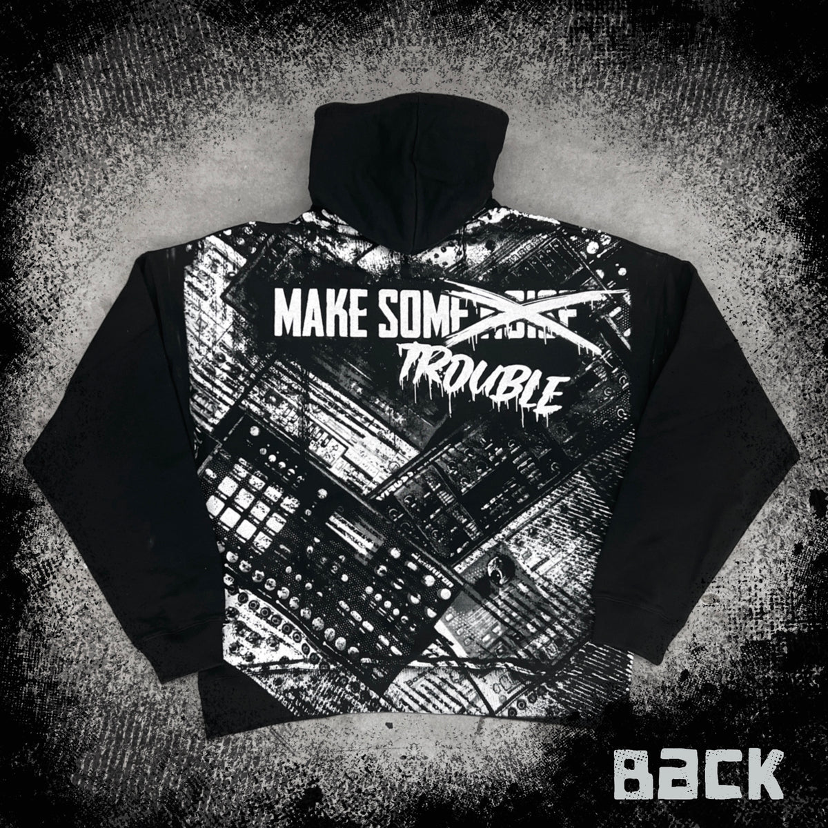 "MAKE TROUBLE" | Oversized Hoodie
