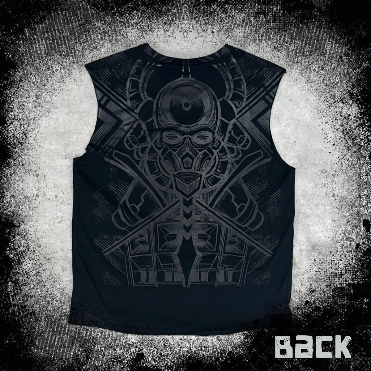 BLACK SKULL | Sleeveless Shirt Unisex