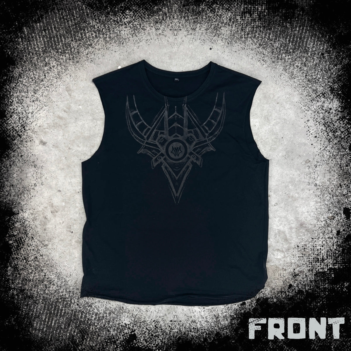 BLACK SKULL | Sleeveless Shirt Unisex