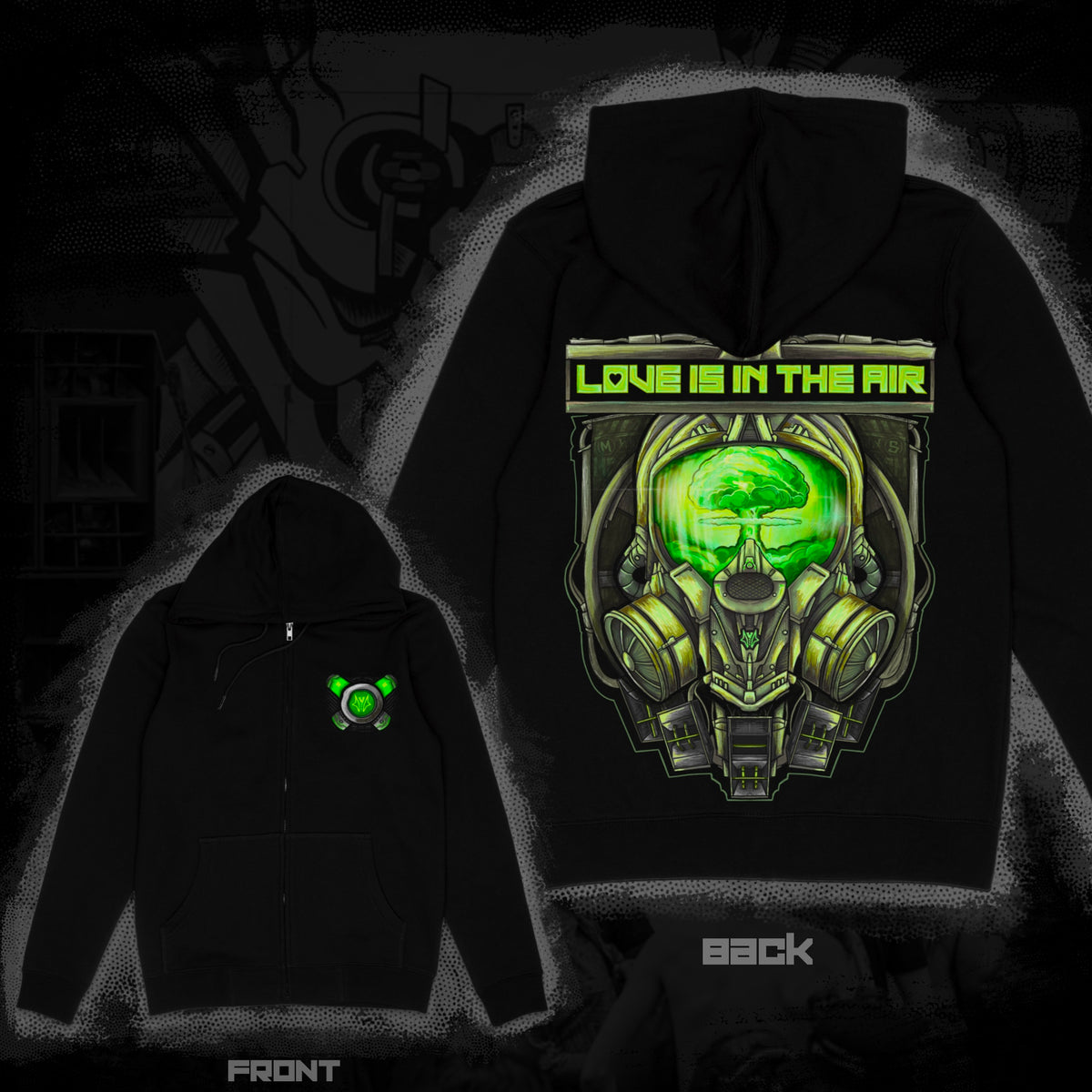 LOVE | ZIP Hoodie Unisex