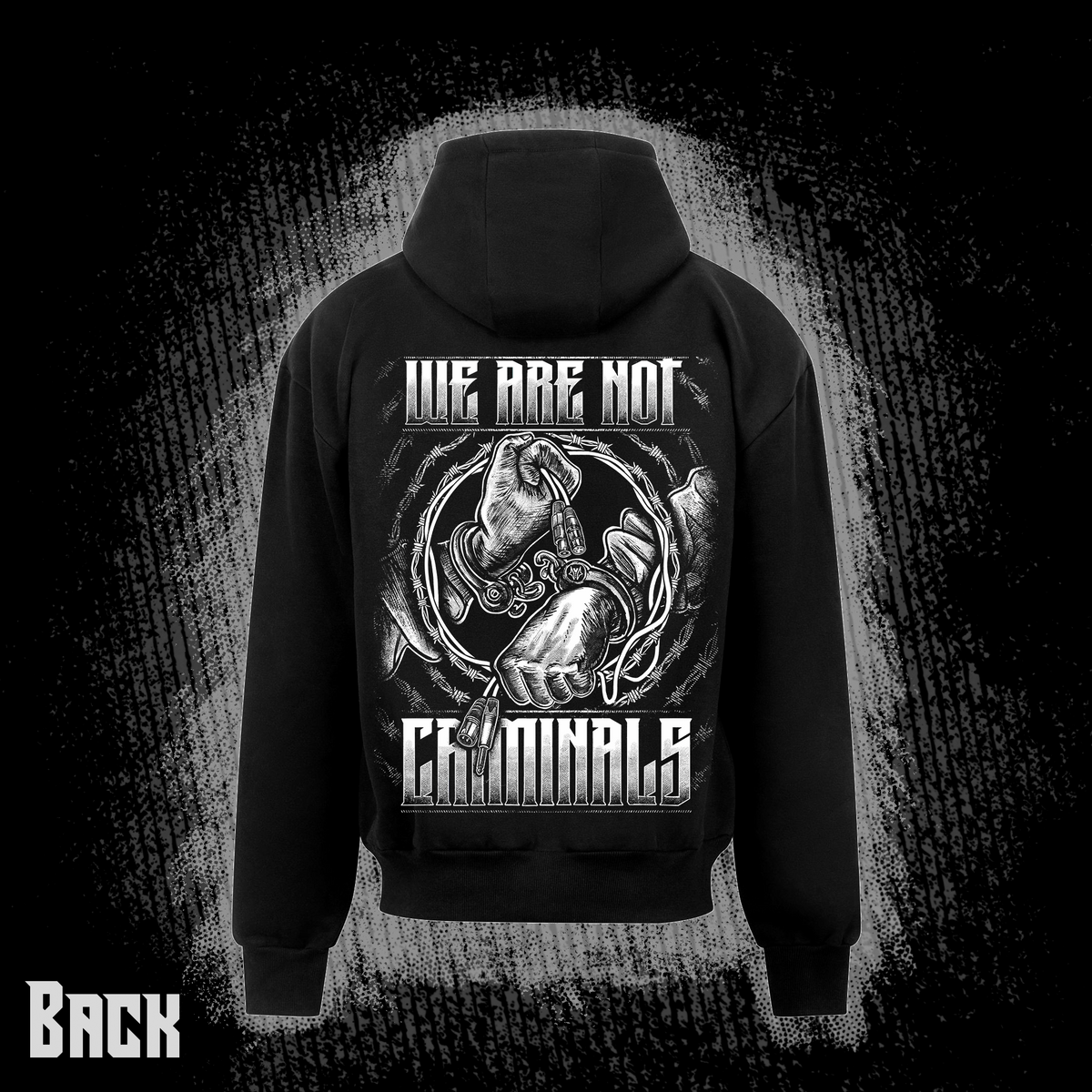 NOT CRIMINALS | ZIP Hoodie Unisex