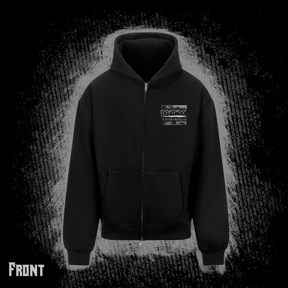 DETOX TOMORROW | Heavy ZIP Hoodie Unisex