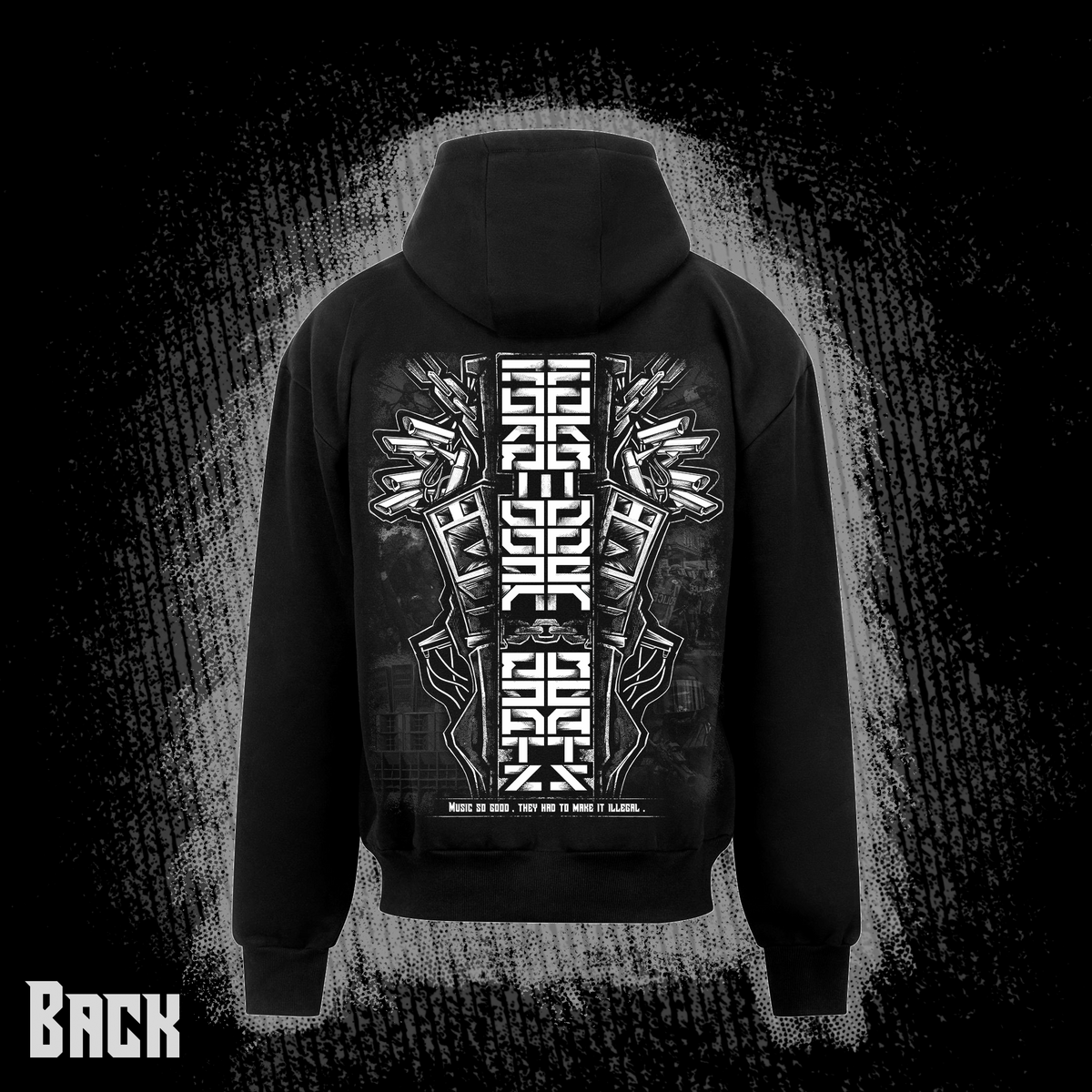 FORBIDDEN BEATZ | Heavy ZIP Hoodie Unisex