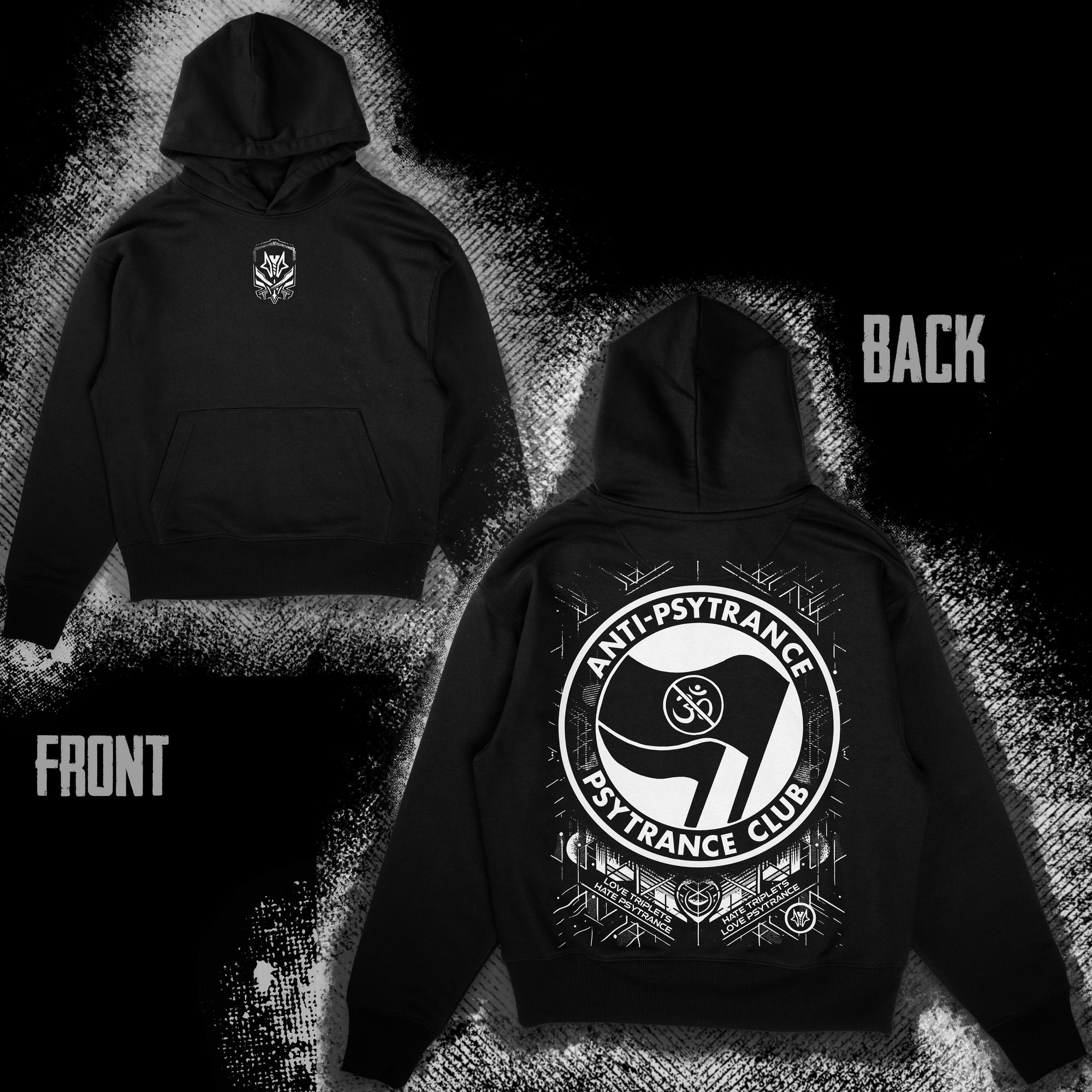 ANTI-PSYTRANCE | Hoodie Unisex