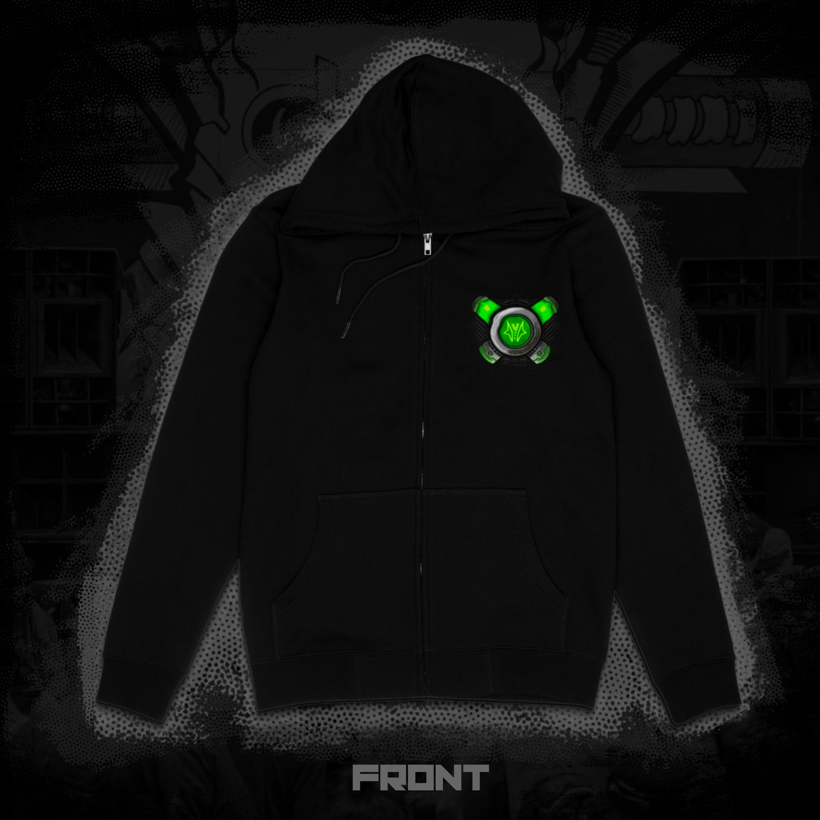 PLAGUE DOC | ZIP Hoodie Unisex